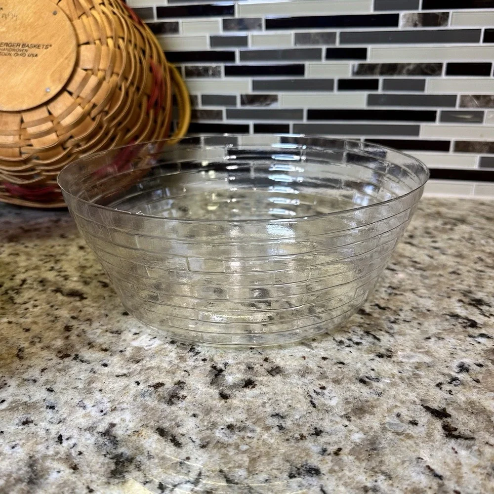 Longaberger Christmas Collection 1999 Edition Popcorn Basket Liner Protector Red